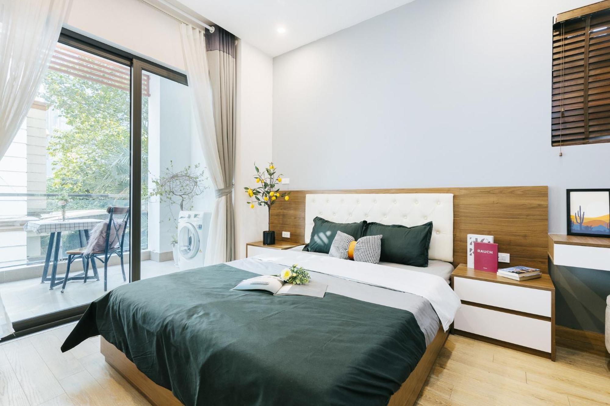 M Apartment Lakeside - Cara Rustic Ханой Экстерьер фото