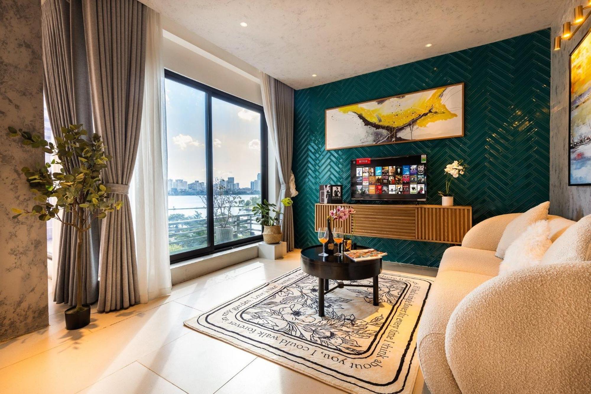 M Apartment Lakeside - Cara Rustic Ханой Экстерьер фото