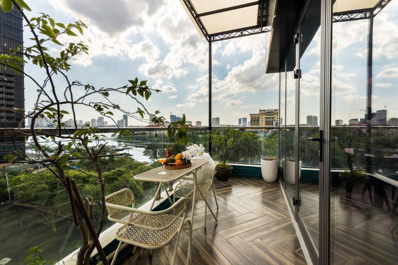 M Apartment Lakeside - Cara Rustic Ханой Экстерьер фото