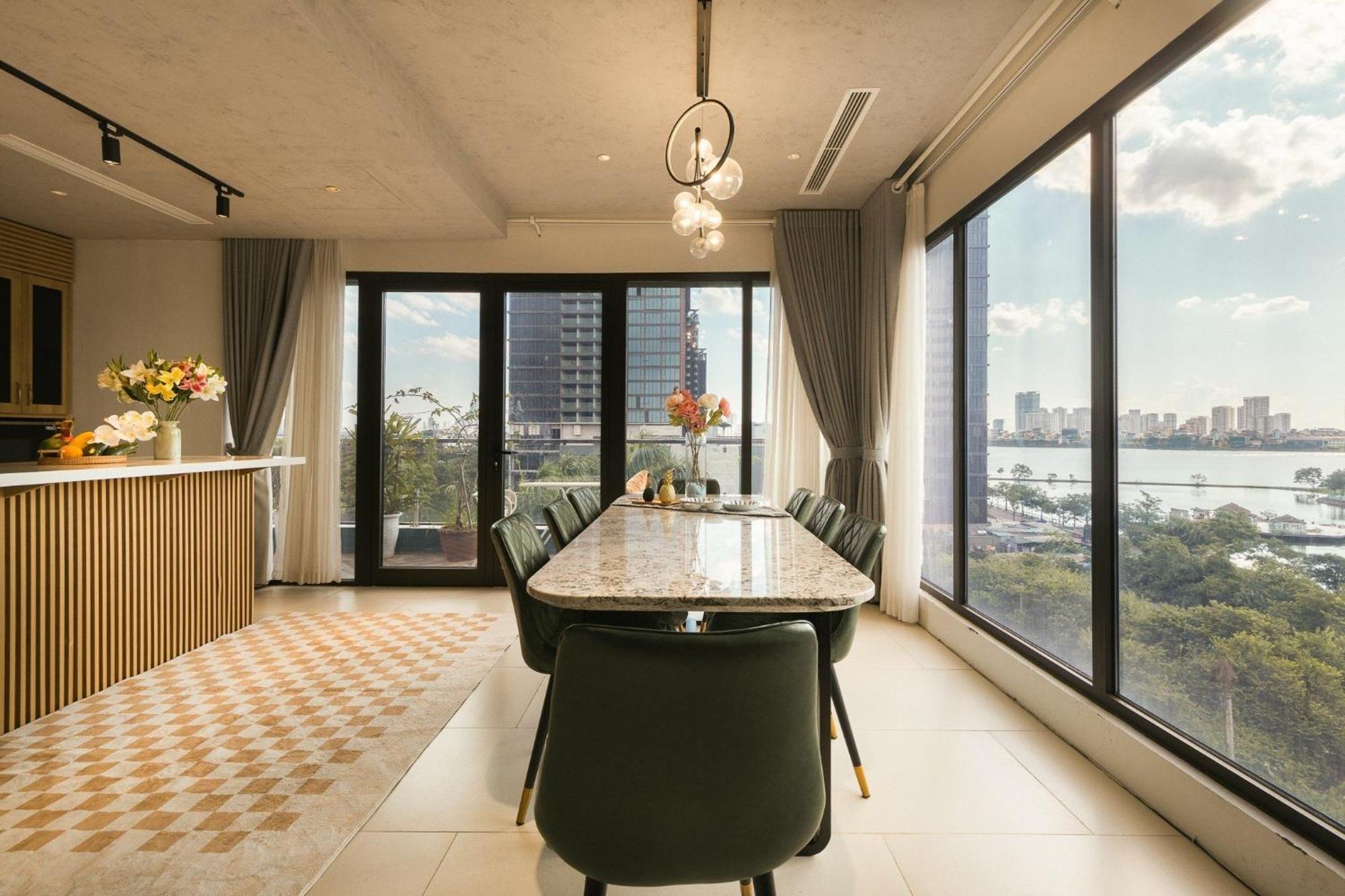 M Apartment Lakeside - Cara Rustic Ханой Экстерьер фото