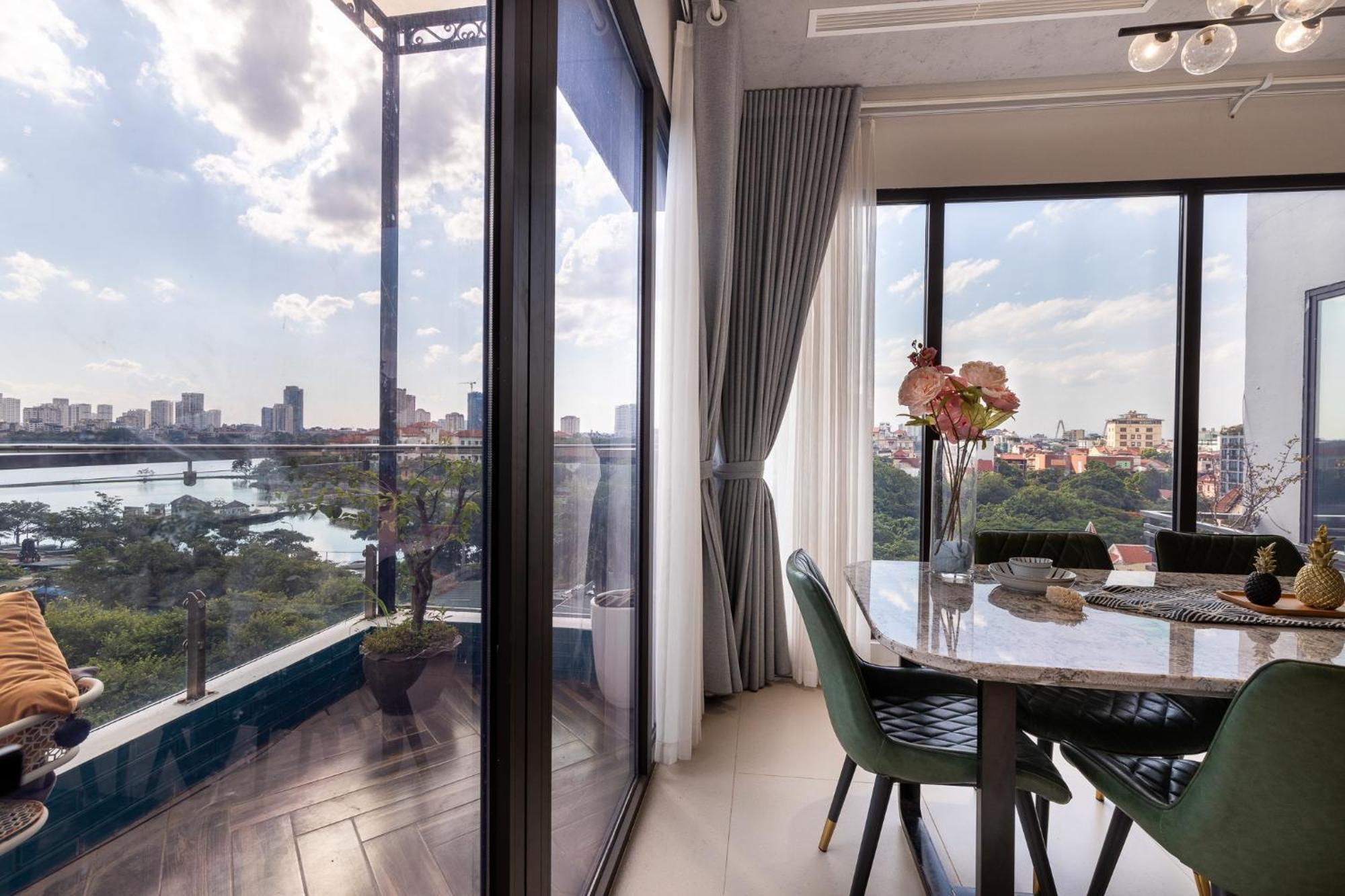 M Apartment Lakeside - Cara Rustic Ханой Экстерьер фото
